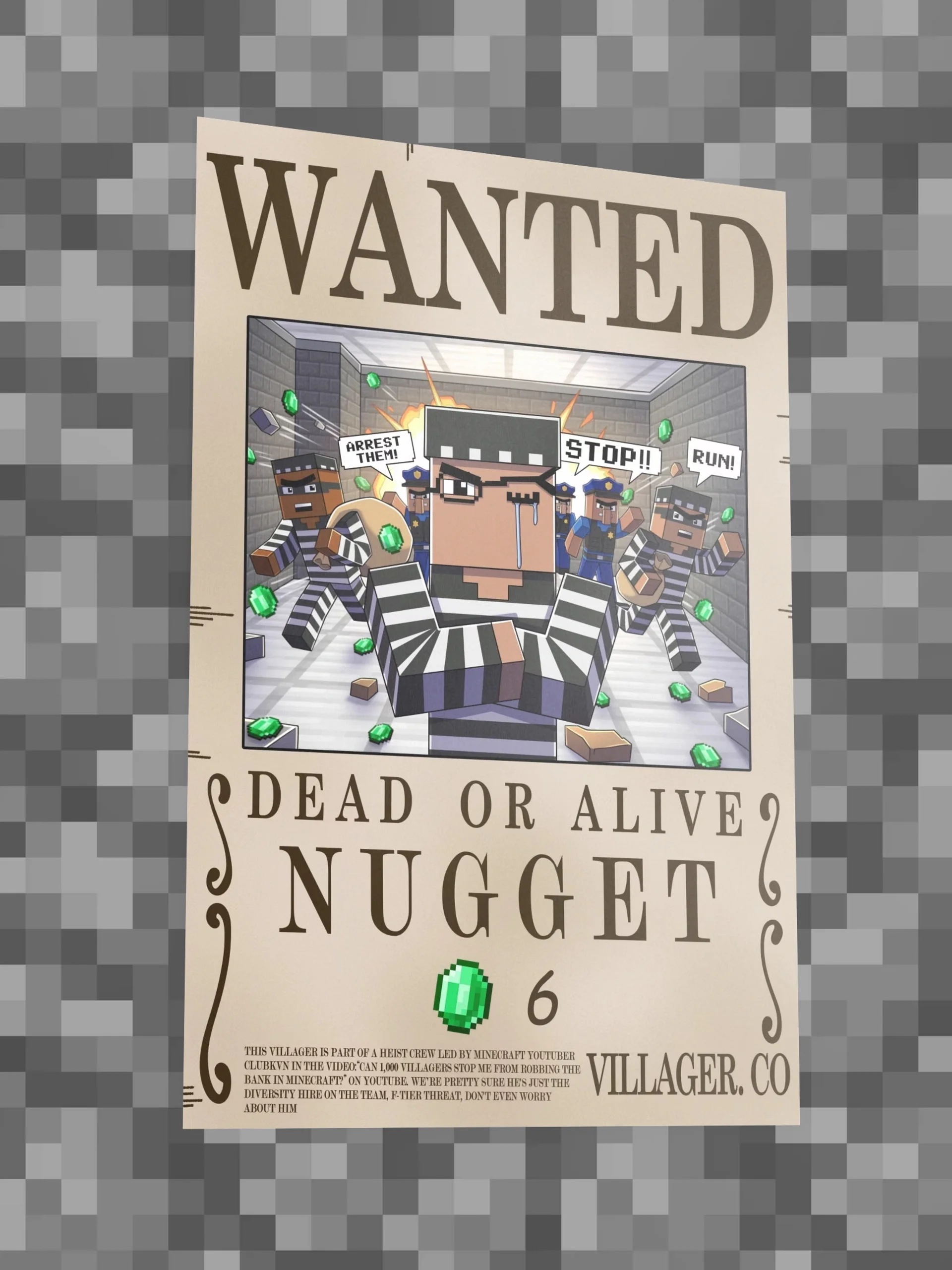 Nugget Wanted Poster product image (2)