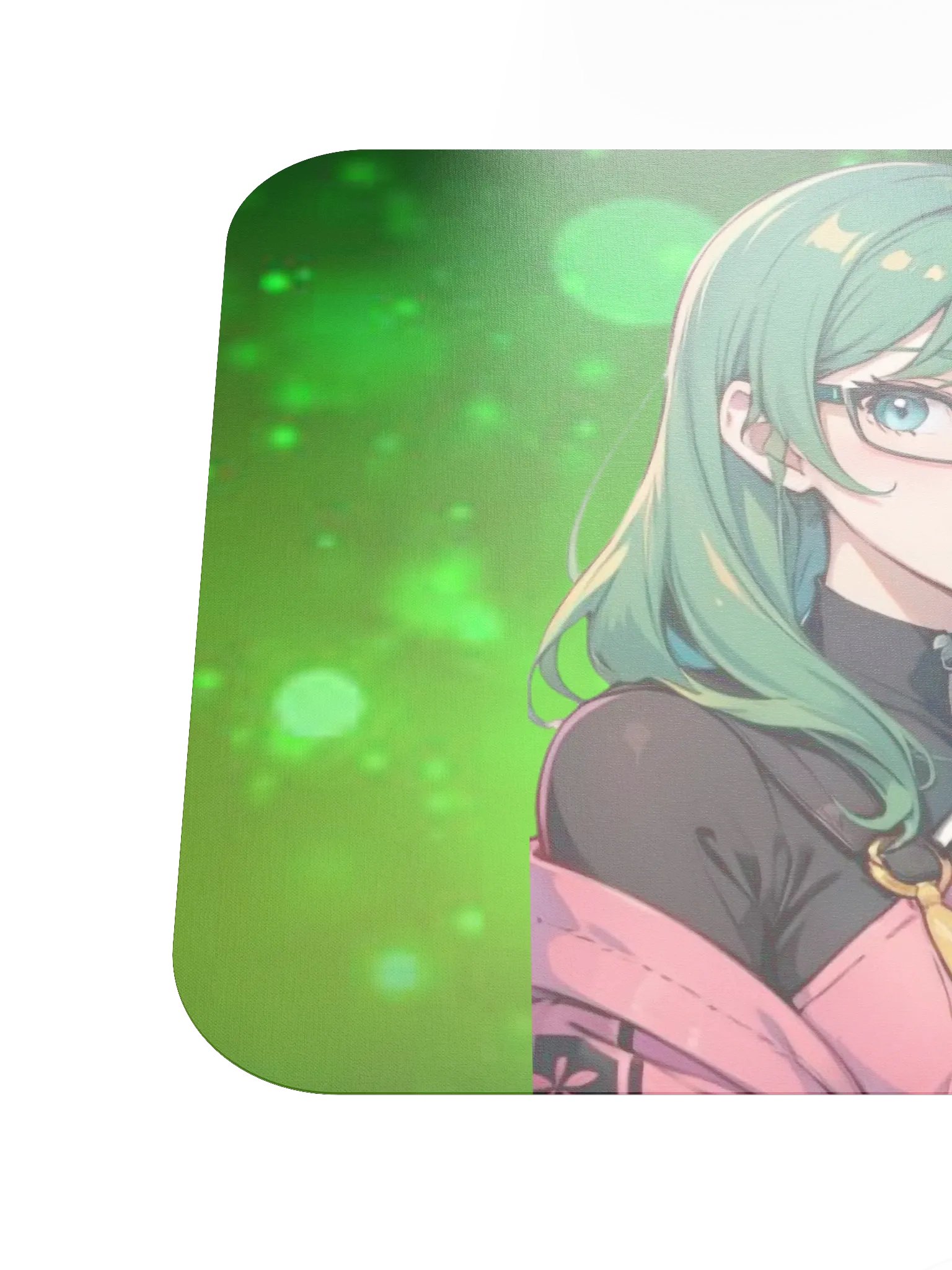 (GREEN Waifu) K Classic Mouse Pad product image (6)
