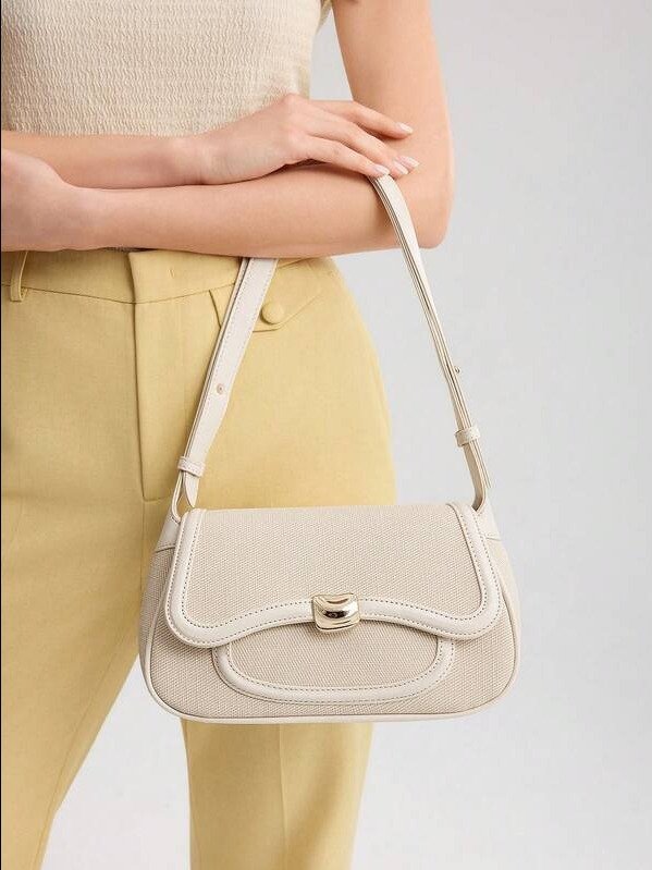 MOTF PREMIUM WOMEN FLAP SHOULDER BAG, COMMUTE, PU LEATHER product image (1)