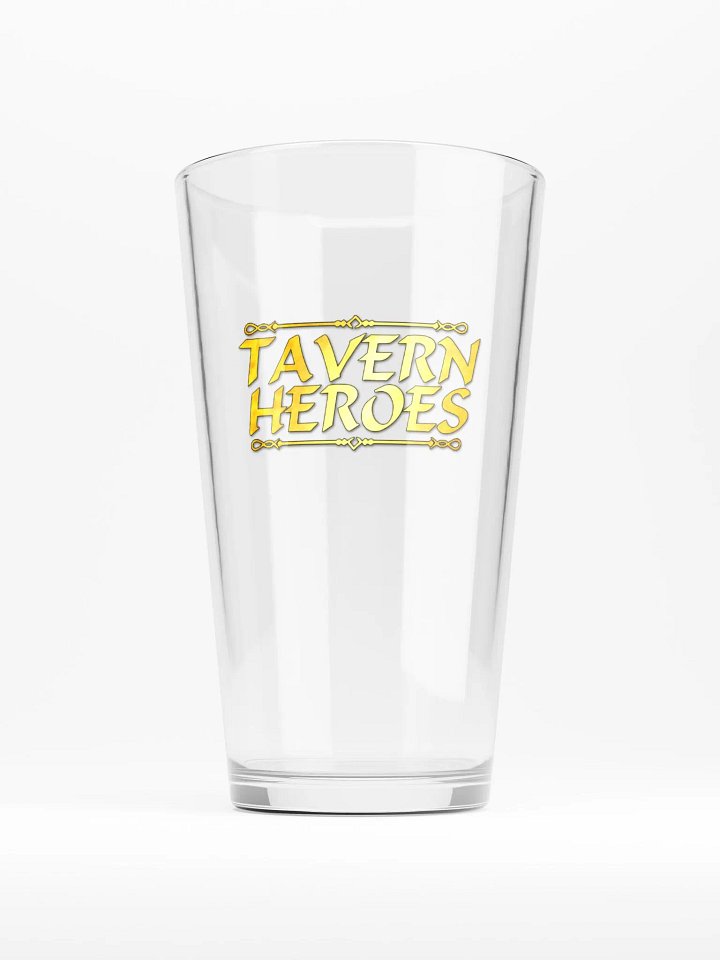 Tavern Heroes Logo Pint Glass product image (1)