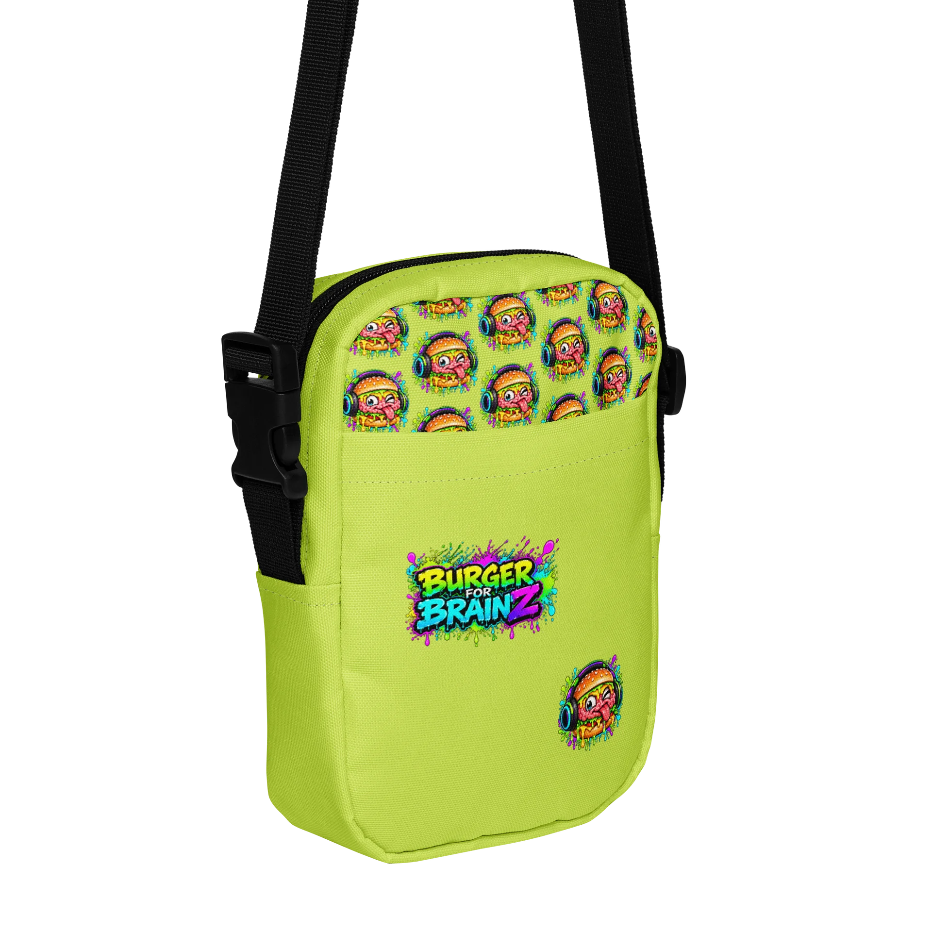 Burger For BrainZ Graffiti Crossbody Bag product image (1)