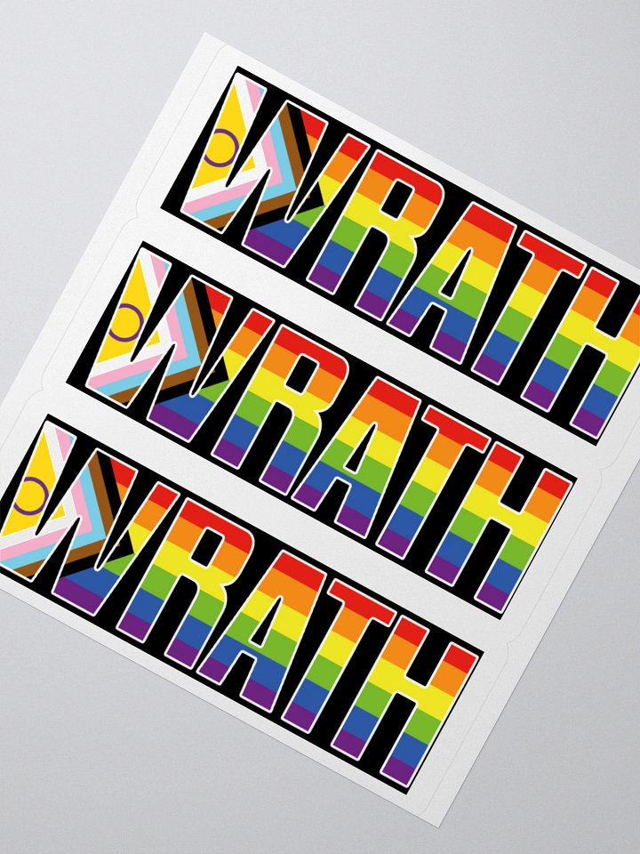 WRATH 2023 bubble free stickers product image (5)