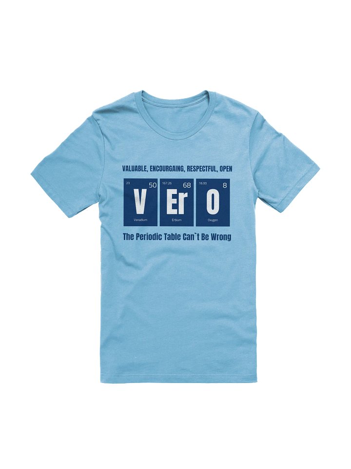 V-Er-O Periodic Table T-Shirt product image (1)