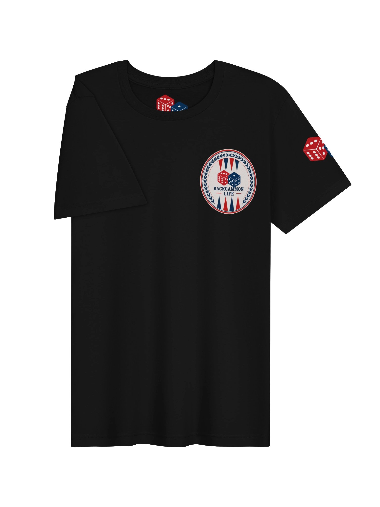 Backgammon Life Opening Dice Tee product image (3)