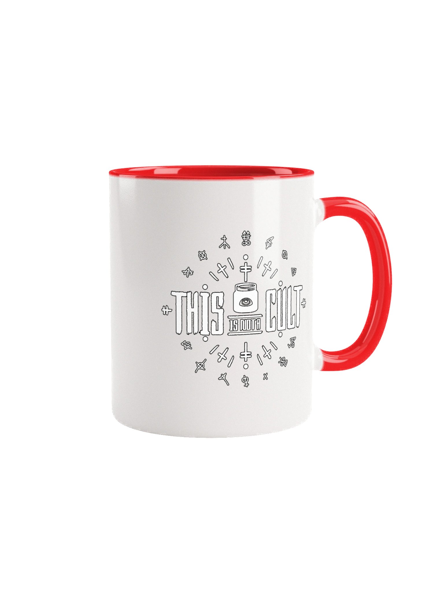 This Is Not a Cult - Ceramic Mug with Color Inside product image (26)