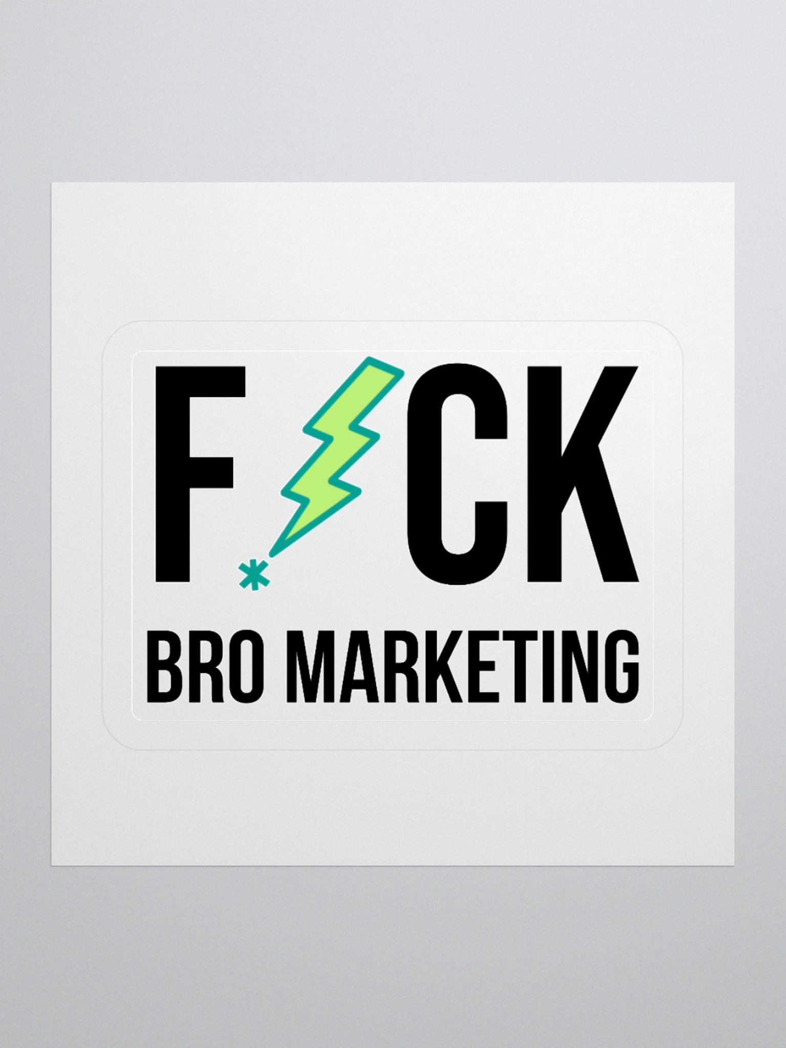 F*ck Bro Marketing Sticker product image (1)