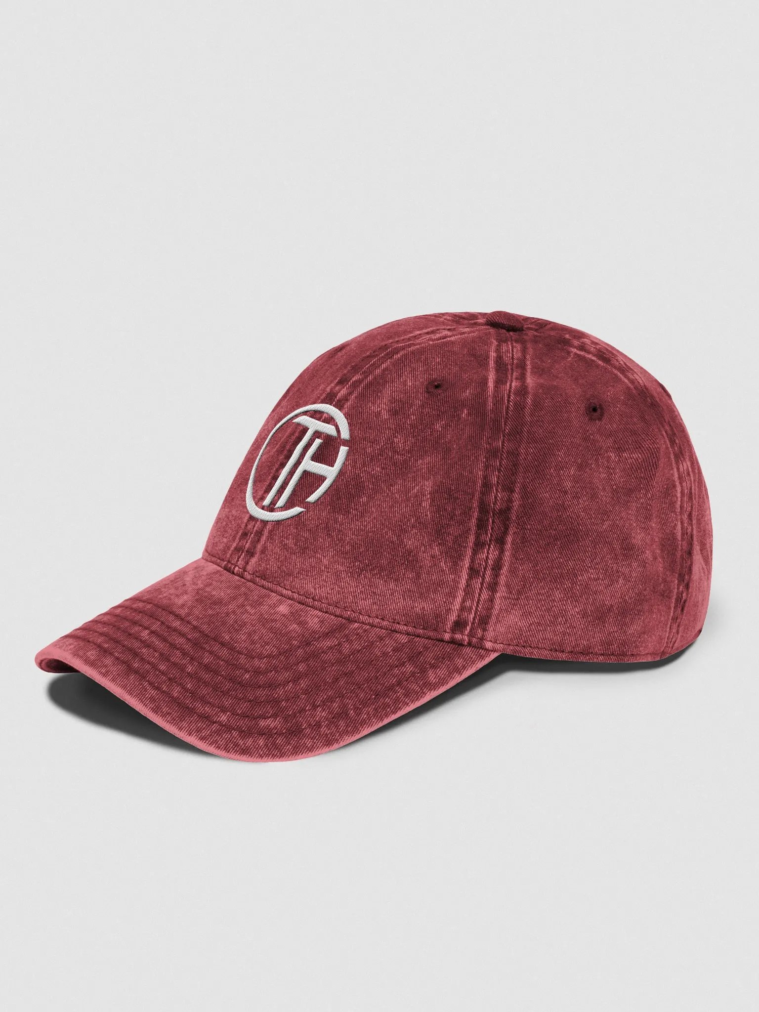 Hasselborg Logo Cap - Washed Maroon product image (17)