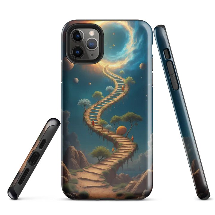 Tough Case for iPhone® – Heavenly Path product image (5)