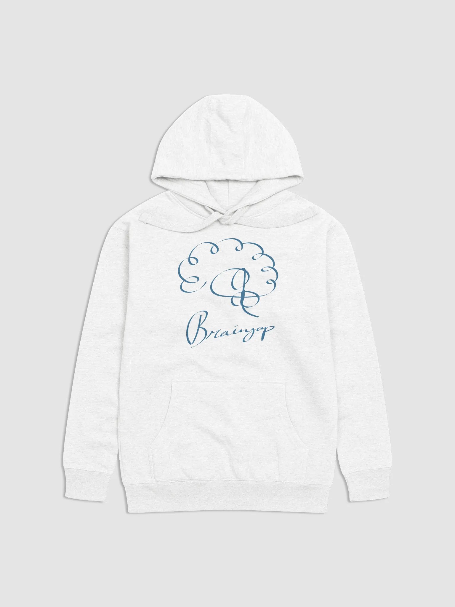 Large Design Signature Hoodie (Blue/White) product image (1)