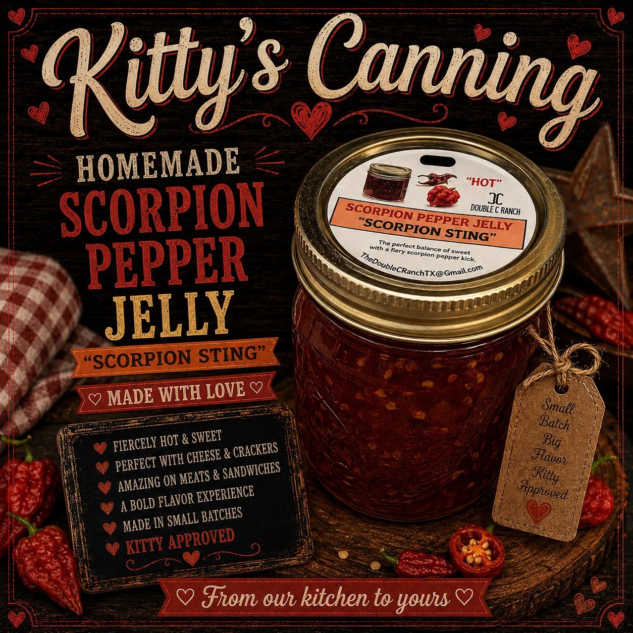 Organic Scorpion Pepper Jelly product image (1)