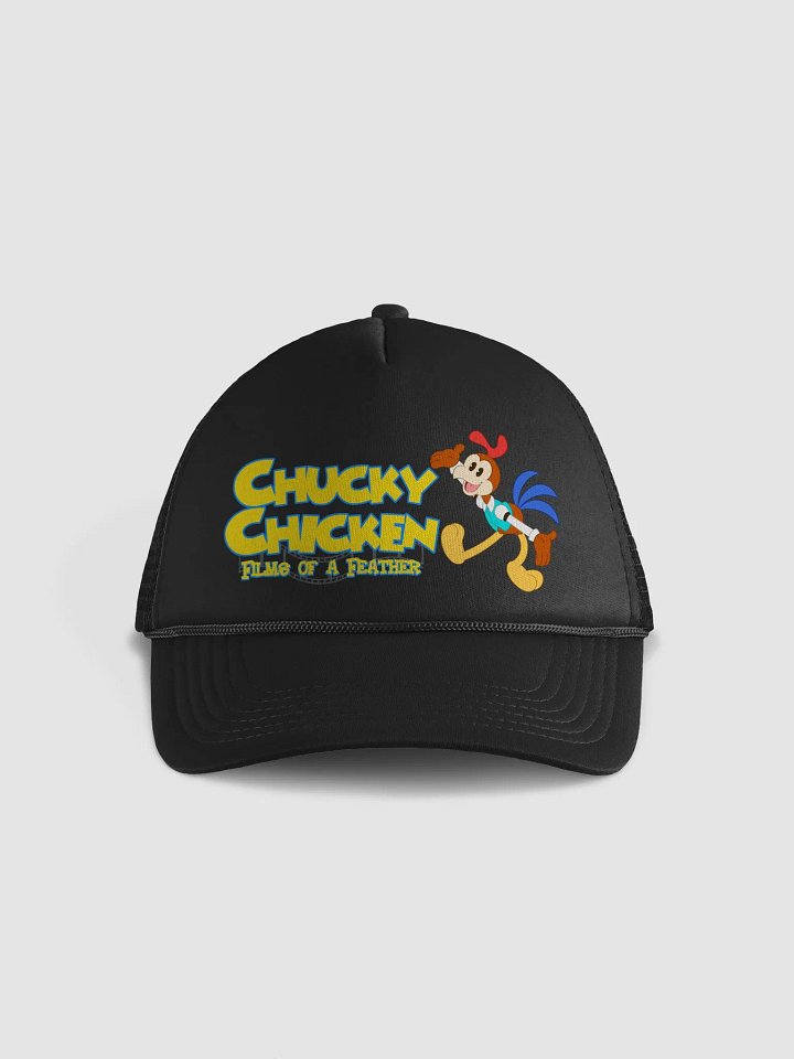 Charming Chucky Chicken Foam Trucker Hat product image (1)