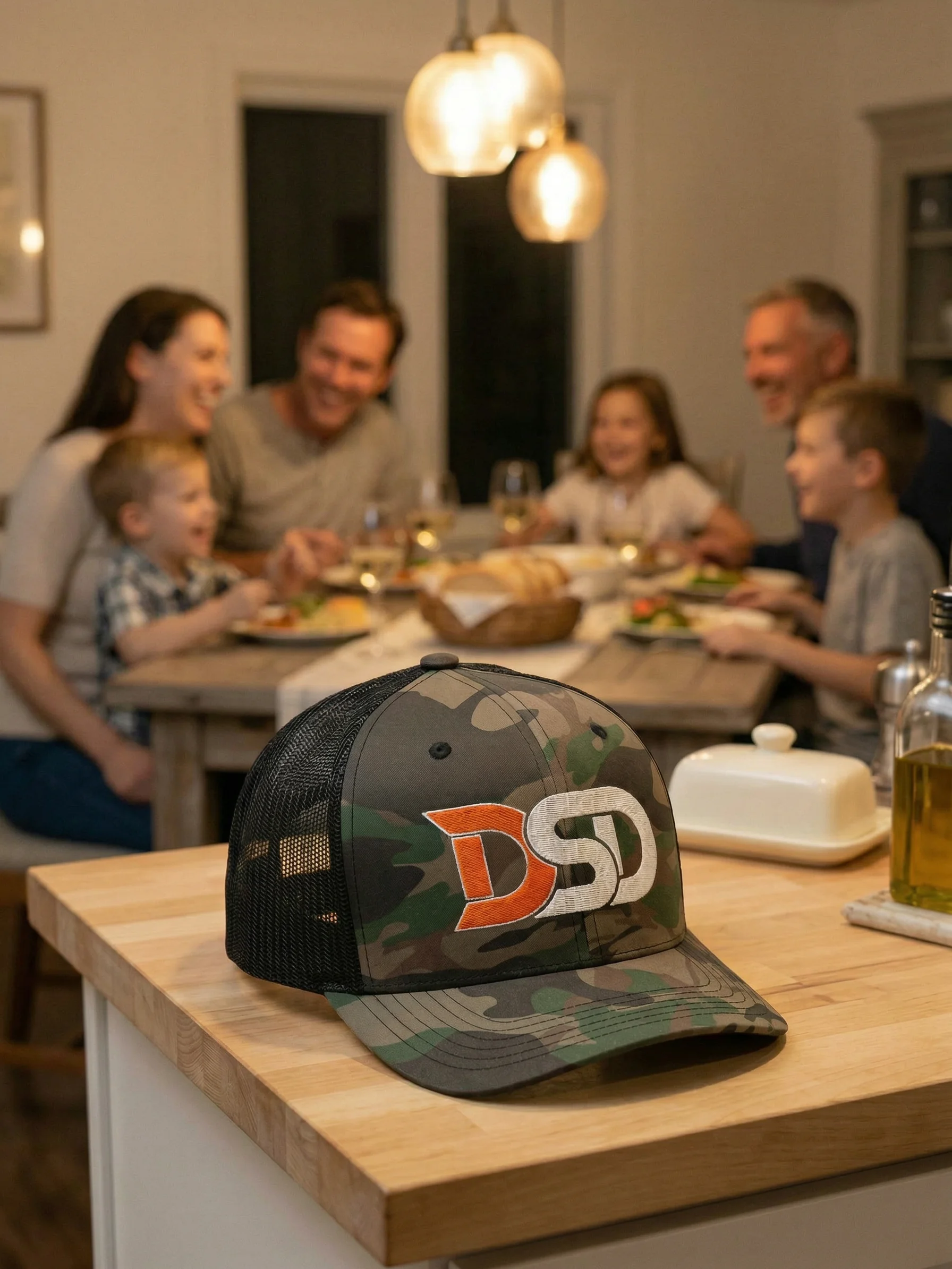 DSD Logo - Camo Trucker Hat product image (8)