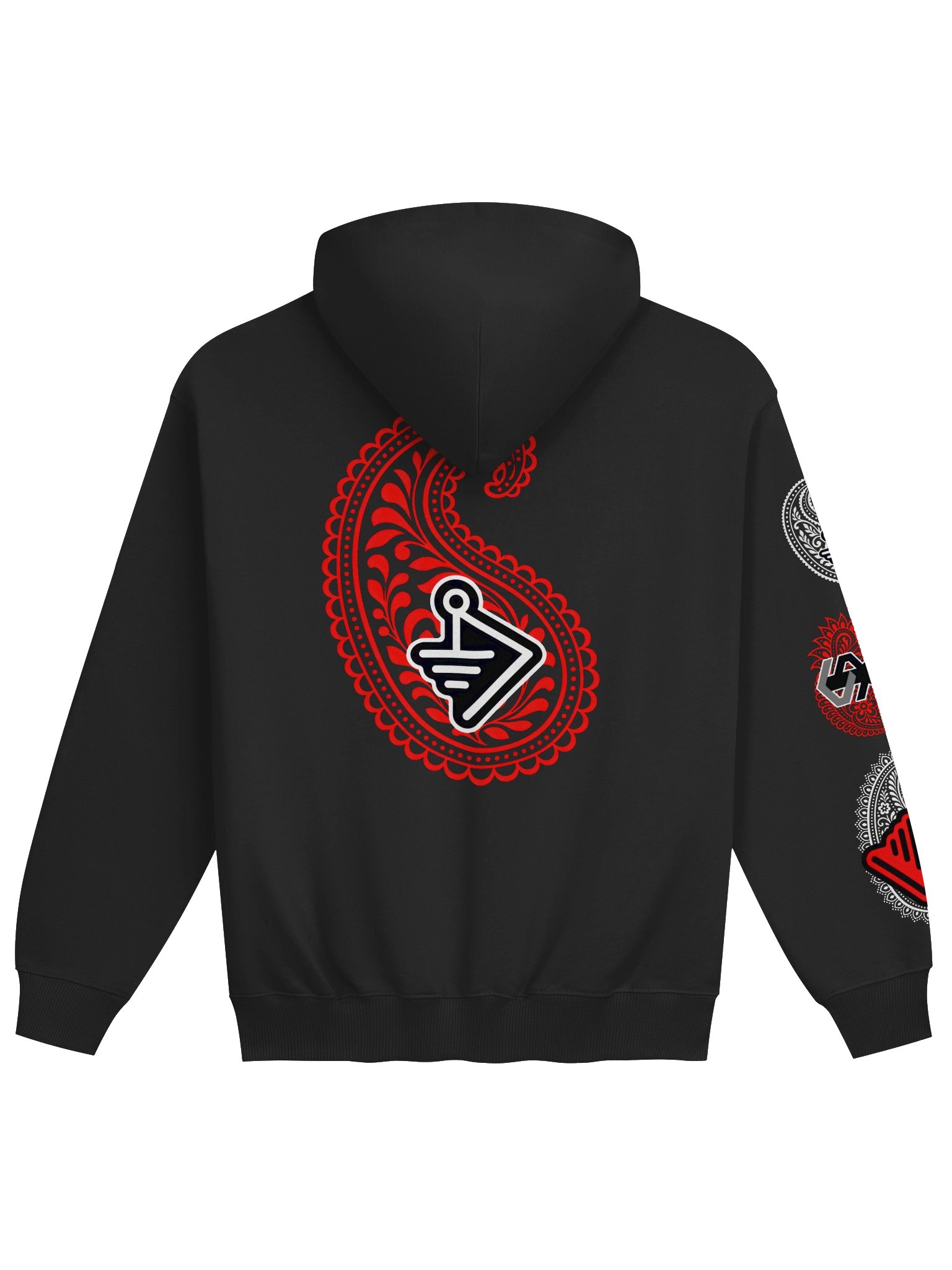 Kal's Paisley Winter Hoodie product image (2)