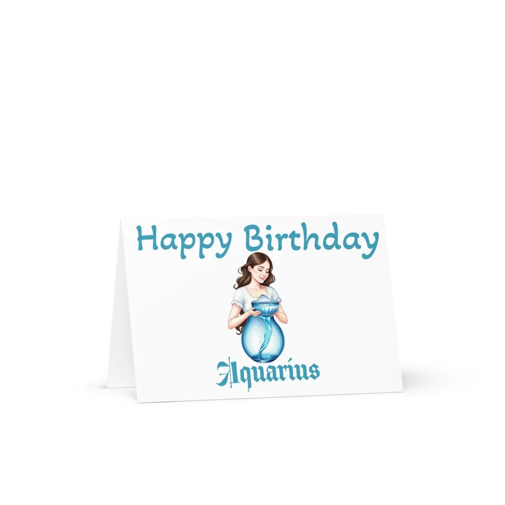 Aquarius Symphony Greeting Card product image (1)