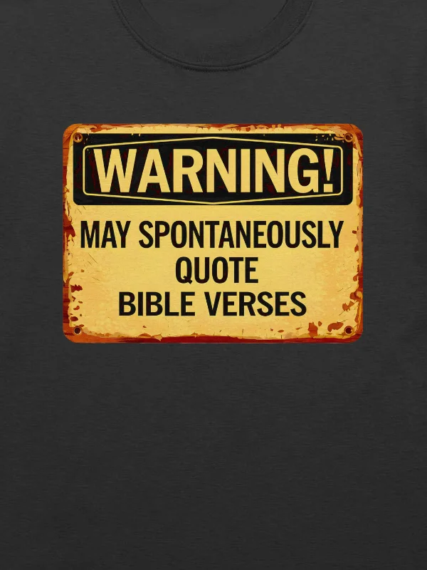 May Spontaneously Quote Bible Verses product image (2)