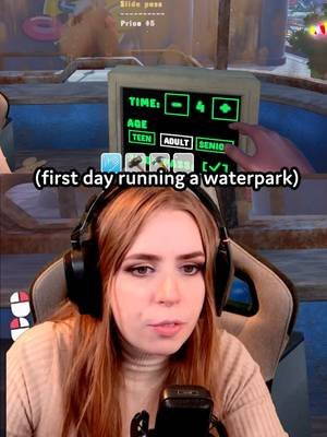 surely he'll be back?? #gaming #waterparksimulator