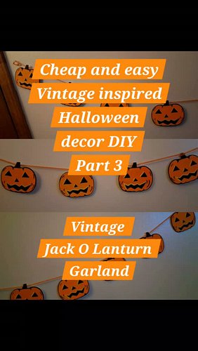 Another vintage inspired Halloween diy! I absolutely LOVE how this one turned out! Follow for more! 🎃 #halloween #diyhallowee...