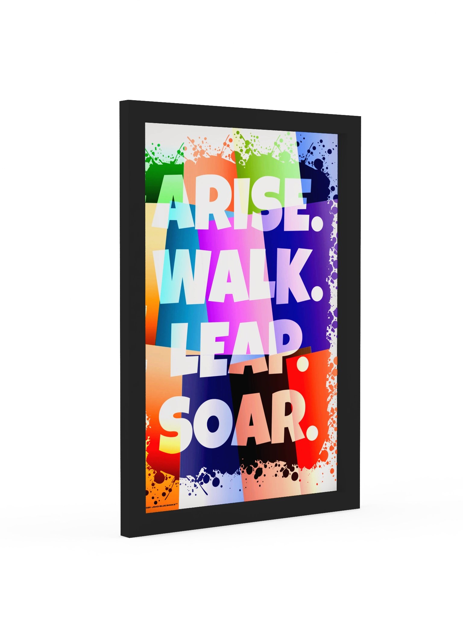 Motivational Framed High-Quality Poster Bold- Fall Aesthetic product image (2)