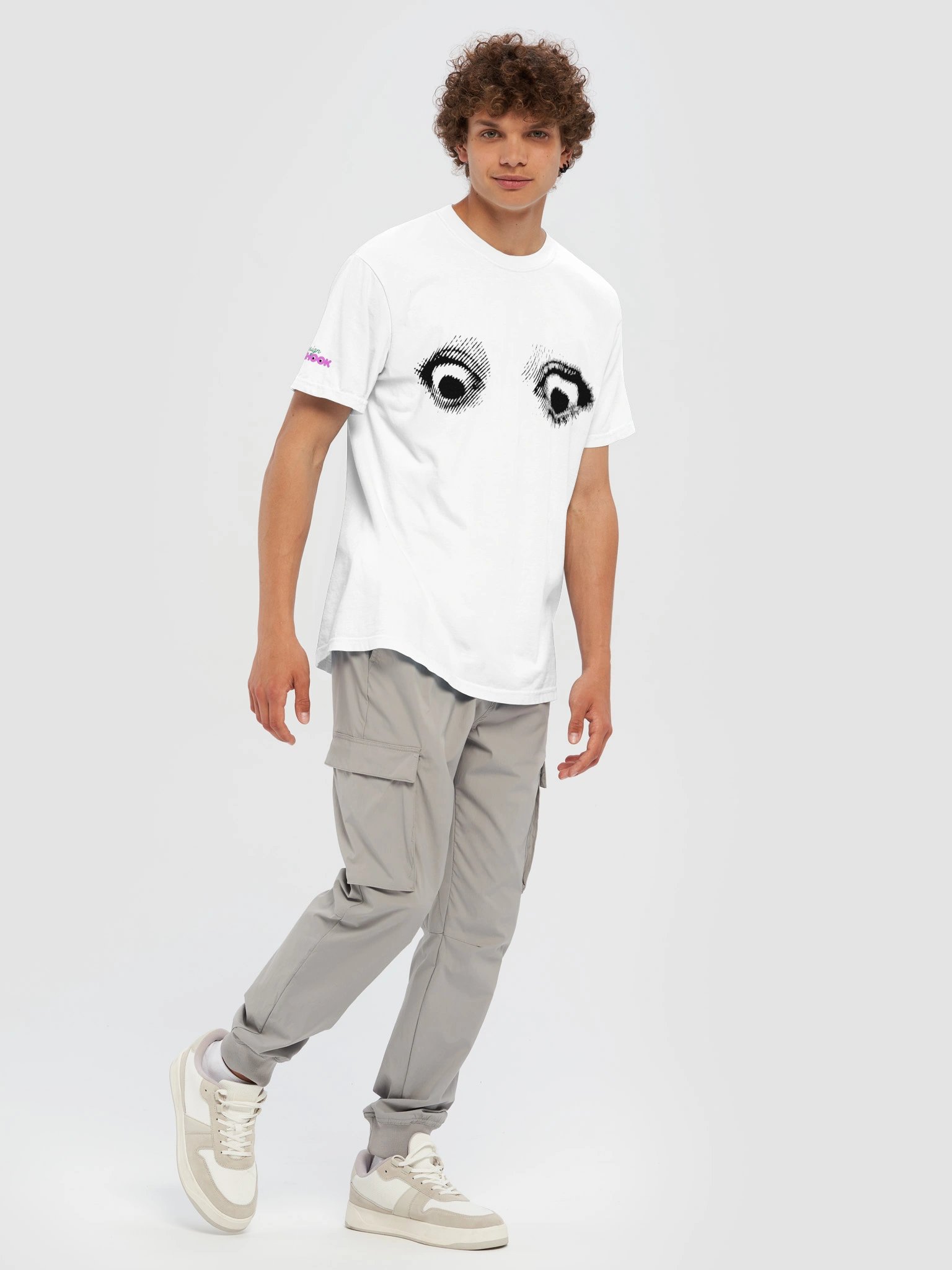 Obushook T — Staring Eyes Graphic Tee product image (7)