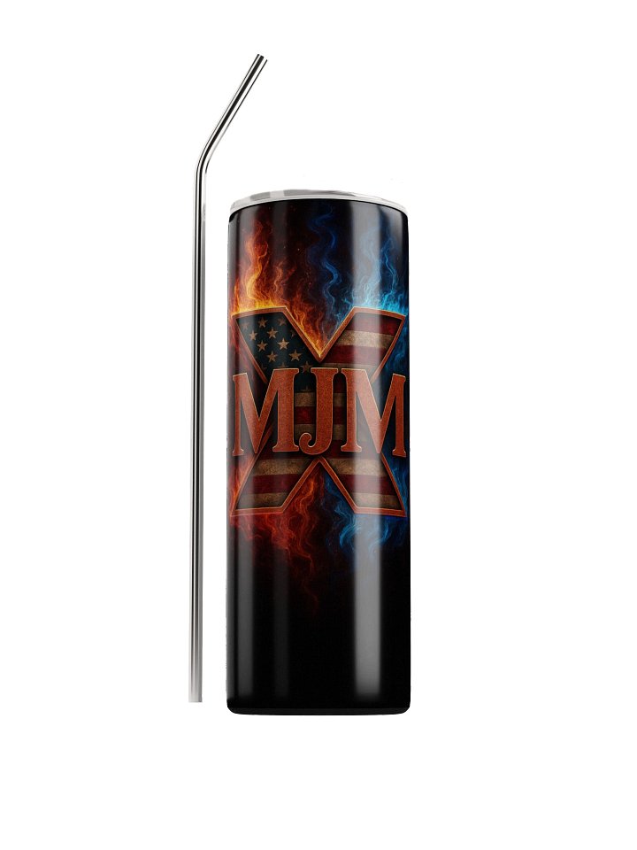 MJM American Flag Flames - Tumbler product image (1)