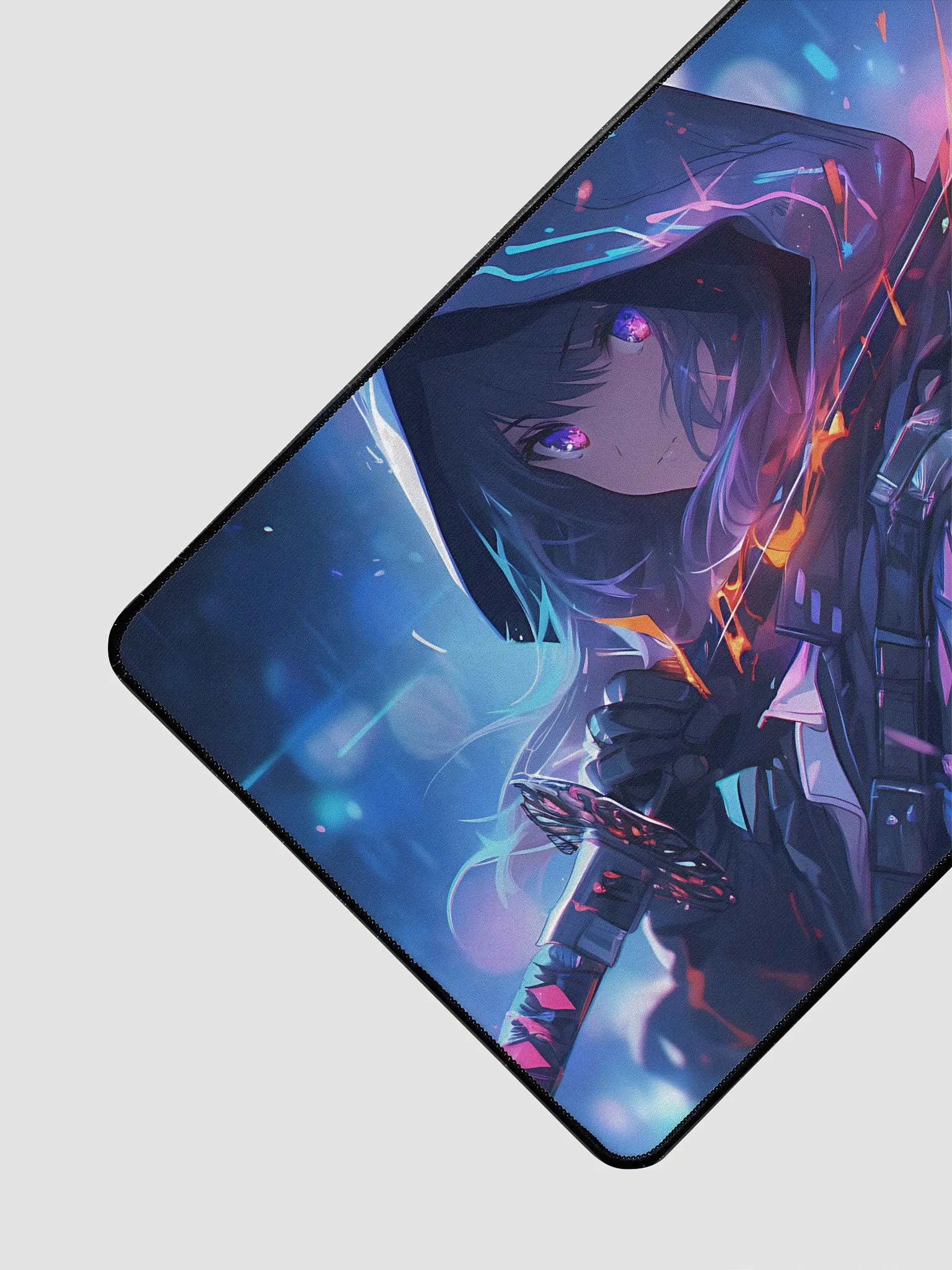 Strike Like a Samurai: Samurai Girl Gamer Mouse Mat product image (2)
