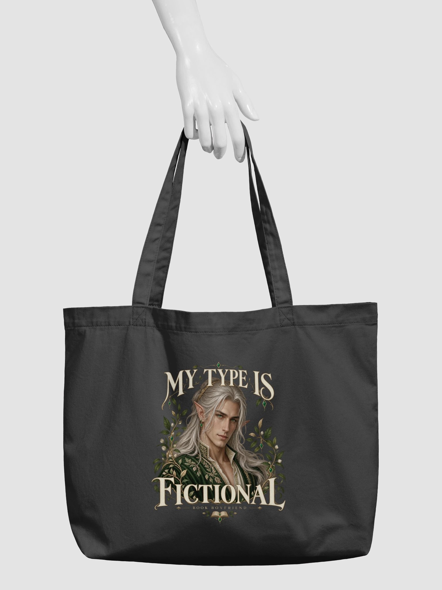 My Type Is Fictional - Fae Edition Organic Cotton Tote Bag product image (3)