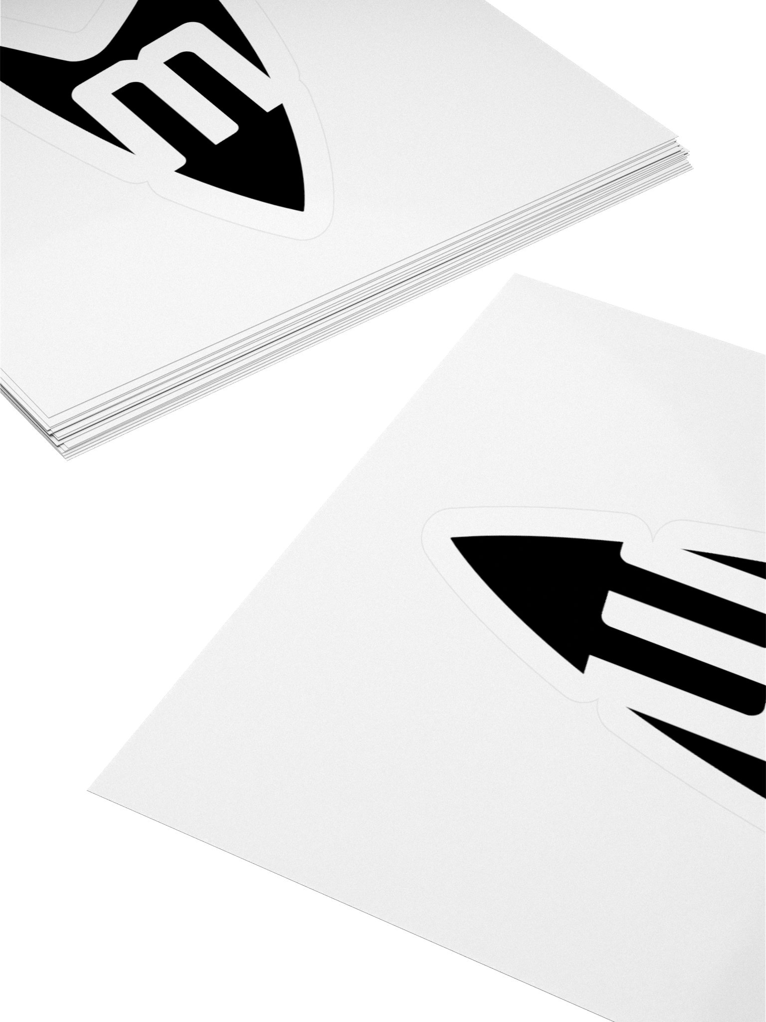 B&W Delta Sticker product image (10)