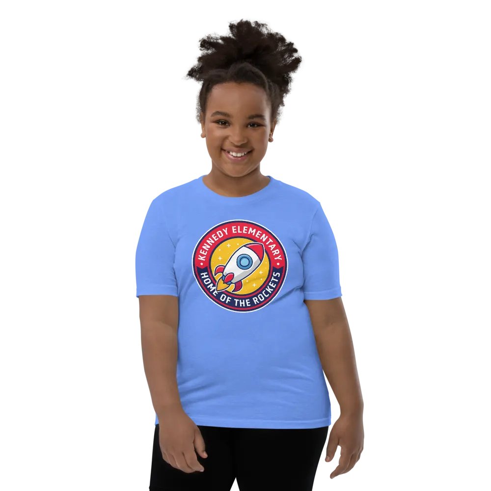 Kennedy Elementary Rocket Emblem Youth T-Shirt product image (11)
