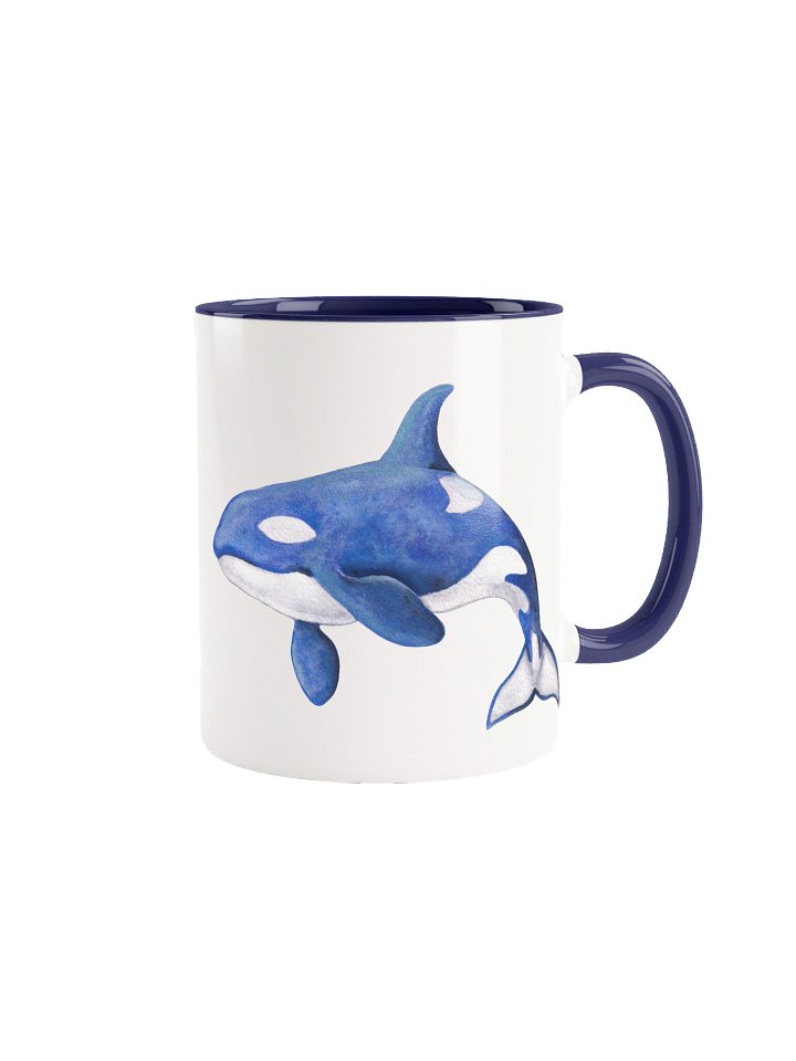 Watercolor Orca - Blue w/Blue interior product image (1)