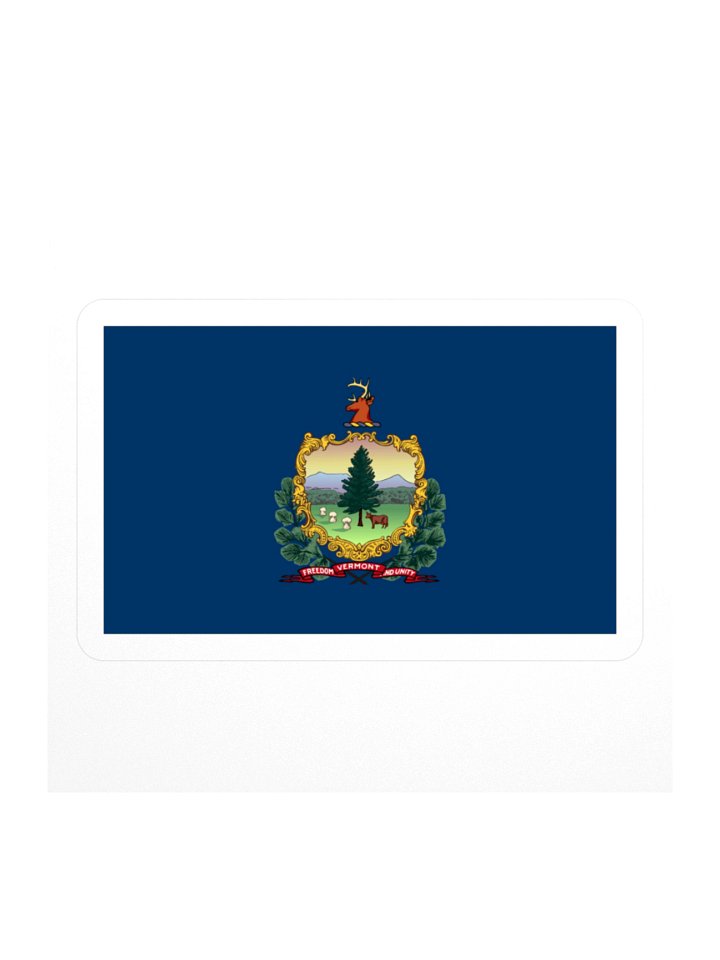 "Vermont" Freedom and Unity Kiss Cut Sticker product image (1)