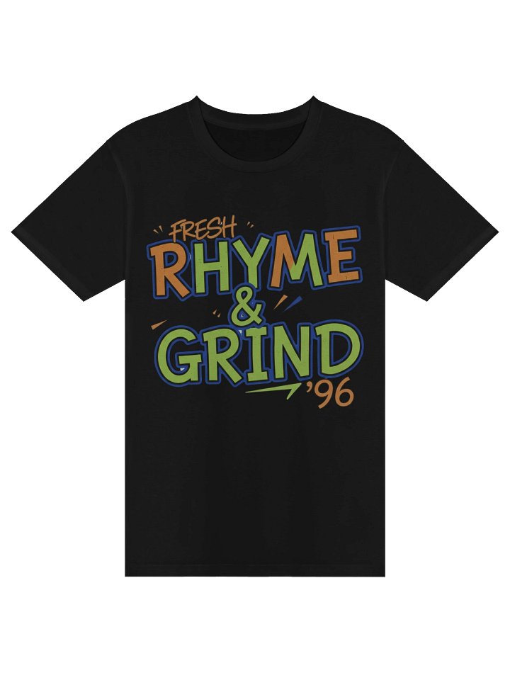 Vintage 90s Fresh Rhyme & Grind Streetwear Retro Unisex Tee product image (1)