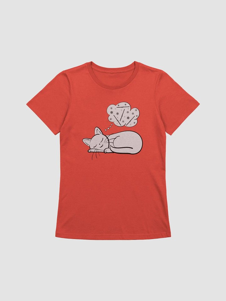 Alto Flute Lounge tee - Dreaming of Flutes and Snowflakes - Short Sleeve - Women's Cut product image (1)