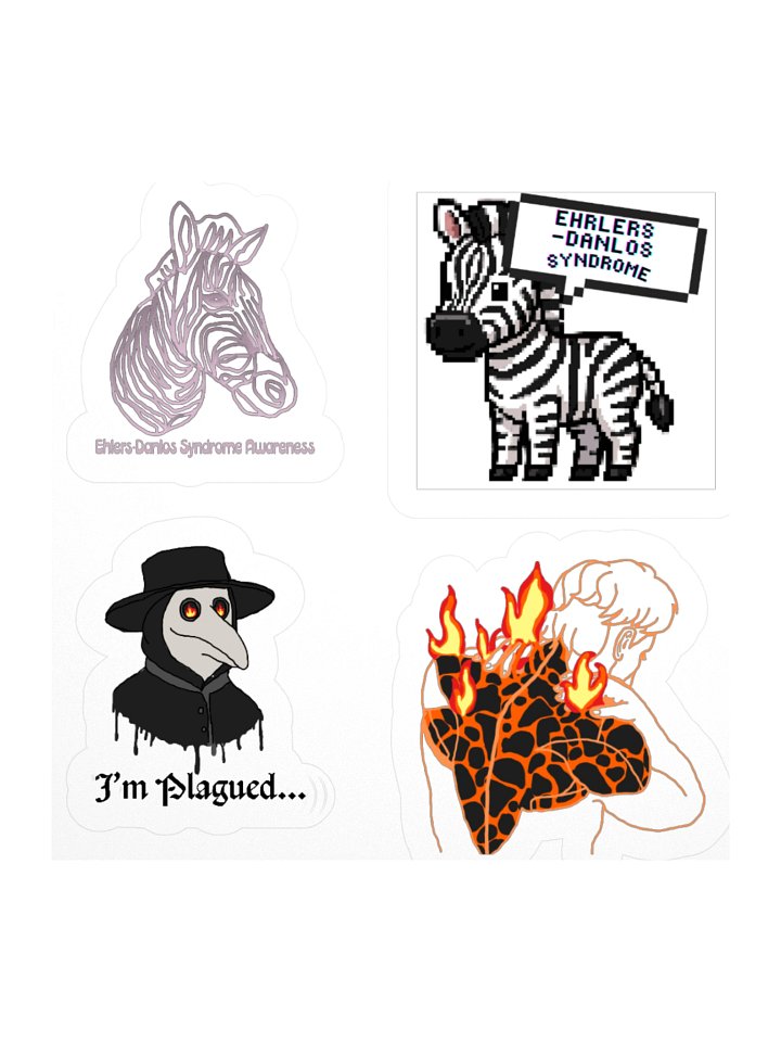EDS AWARENESS STICKERS product image (1)