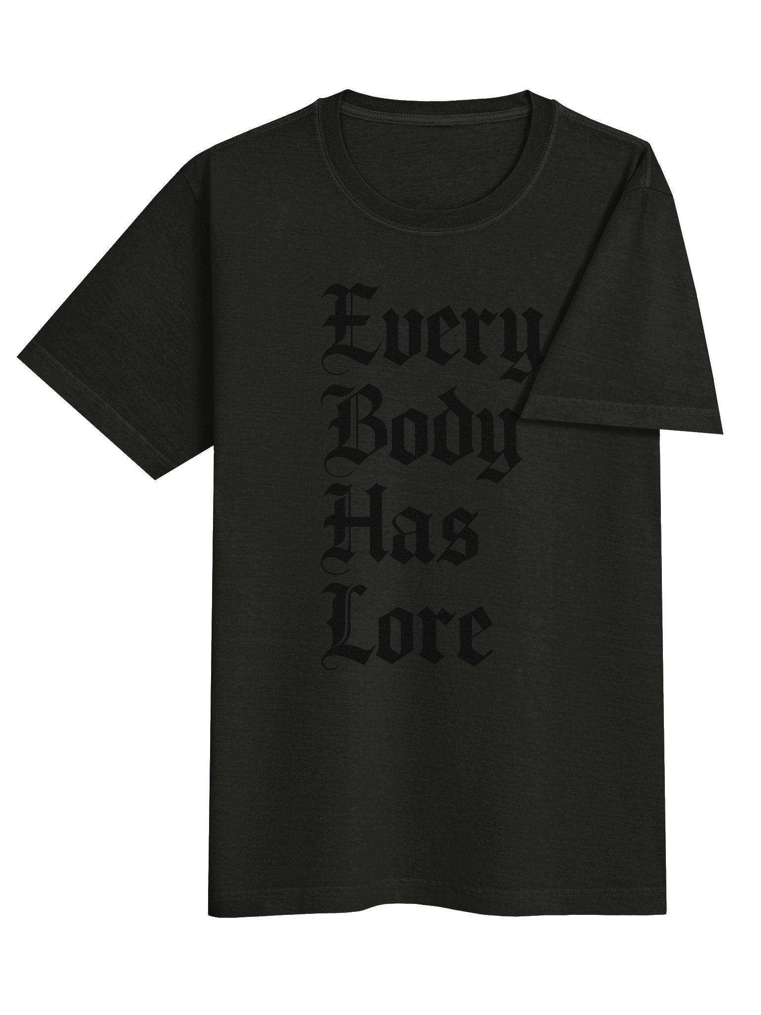 Every Body Has Lore Shirt | Oversized Gothic Chronic Illness Tee product image (4)