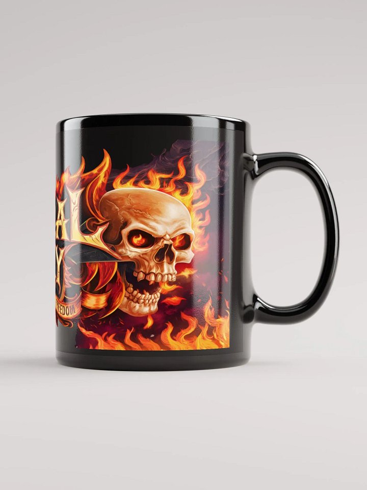 Feral Cry Fiery Skulls Mug product image (2)