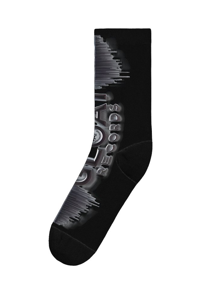 The Gloat Signature Crew Socks (Black) product image (1)
