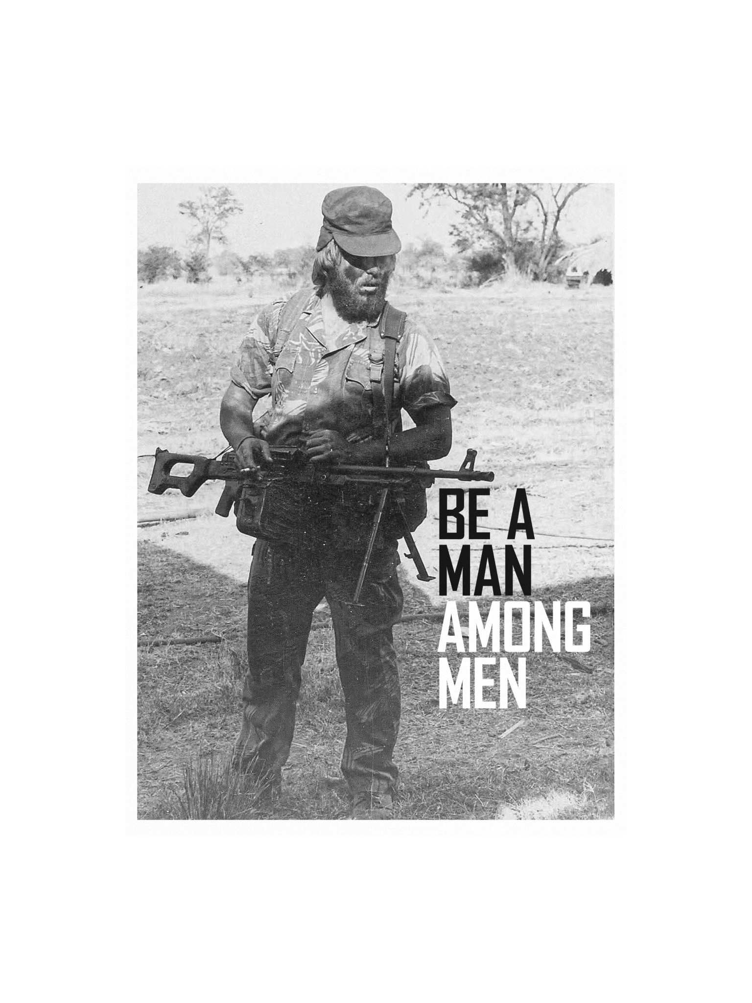 BE A MAN AMONG MEN POSTER product image (1)