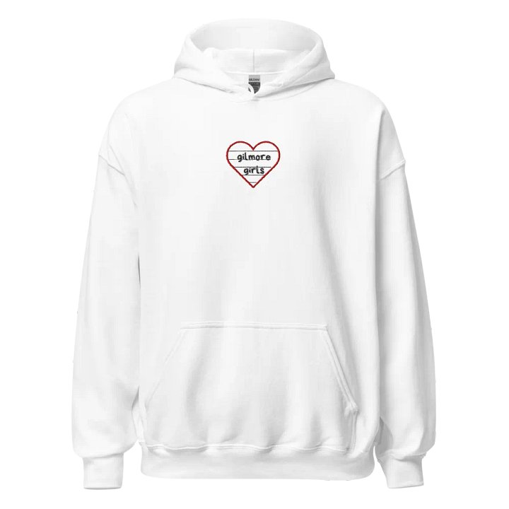 Gilmore Girls Heart Embroidered hoodie product image (2)