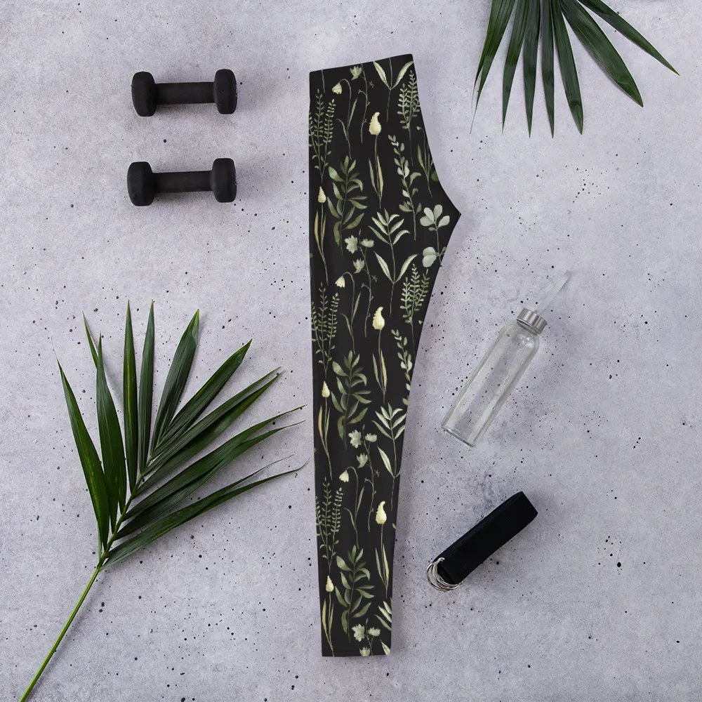 Wildflower Pattern Yoga Leggings product image (2)