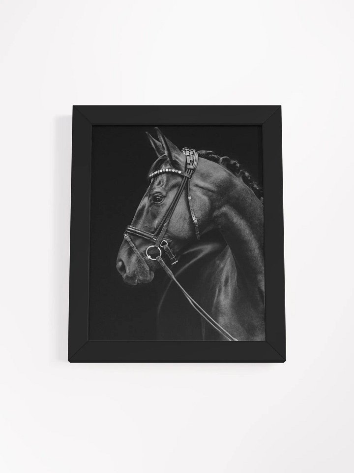 Ethereal Equine Elegance Framed Poster product image (4)