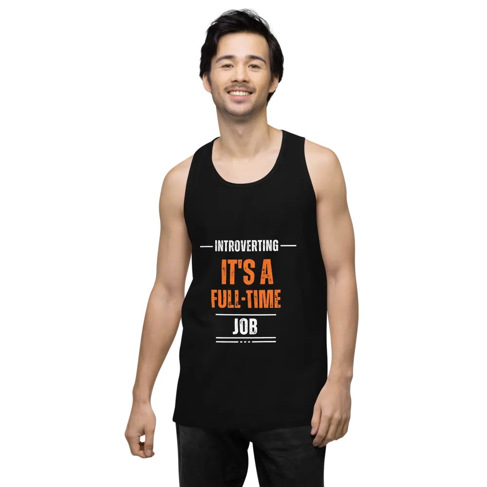 Full-Time Job Men's Tank Top product image (2)
