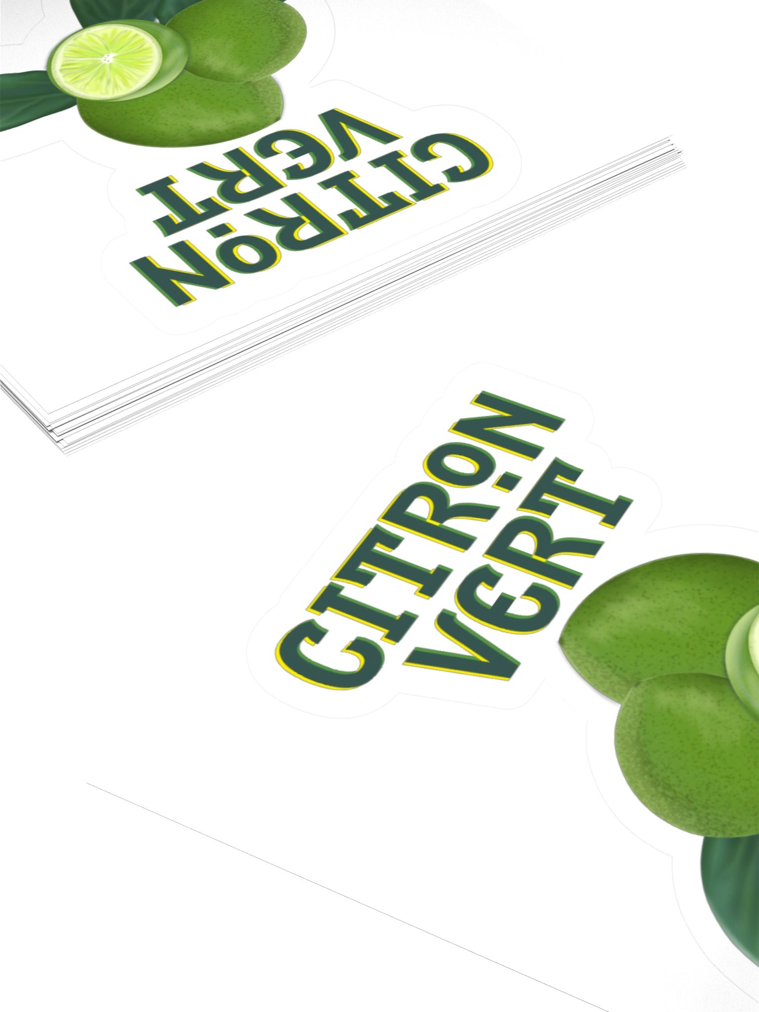 Citron Vert – Kiss Cut Sticker product image (11)