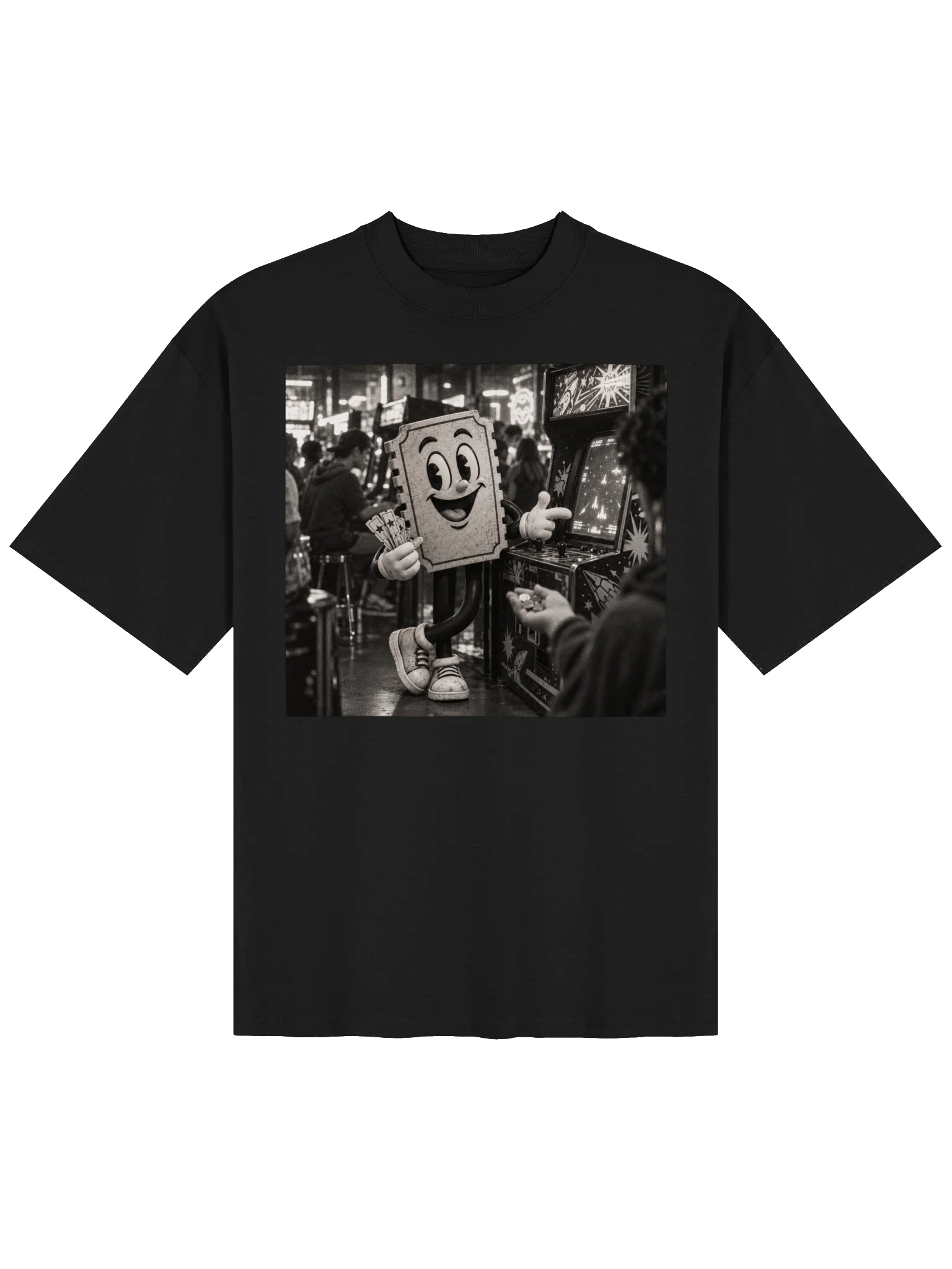The Ticket Hustler Oversized Tee product image (4)