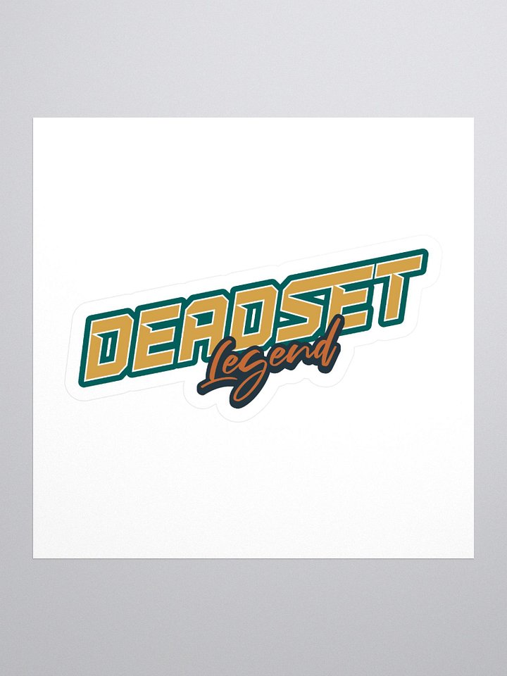 DEADSET Legend Kiss Cut Stickers product image (1)