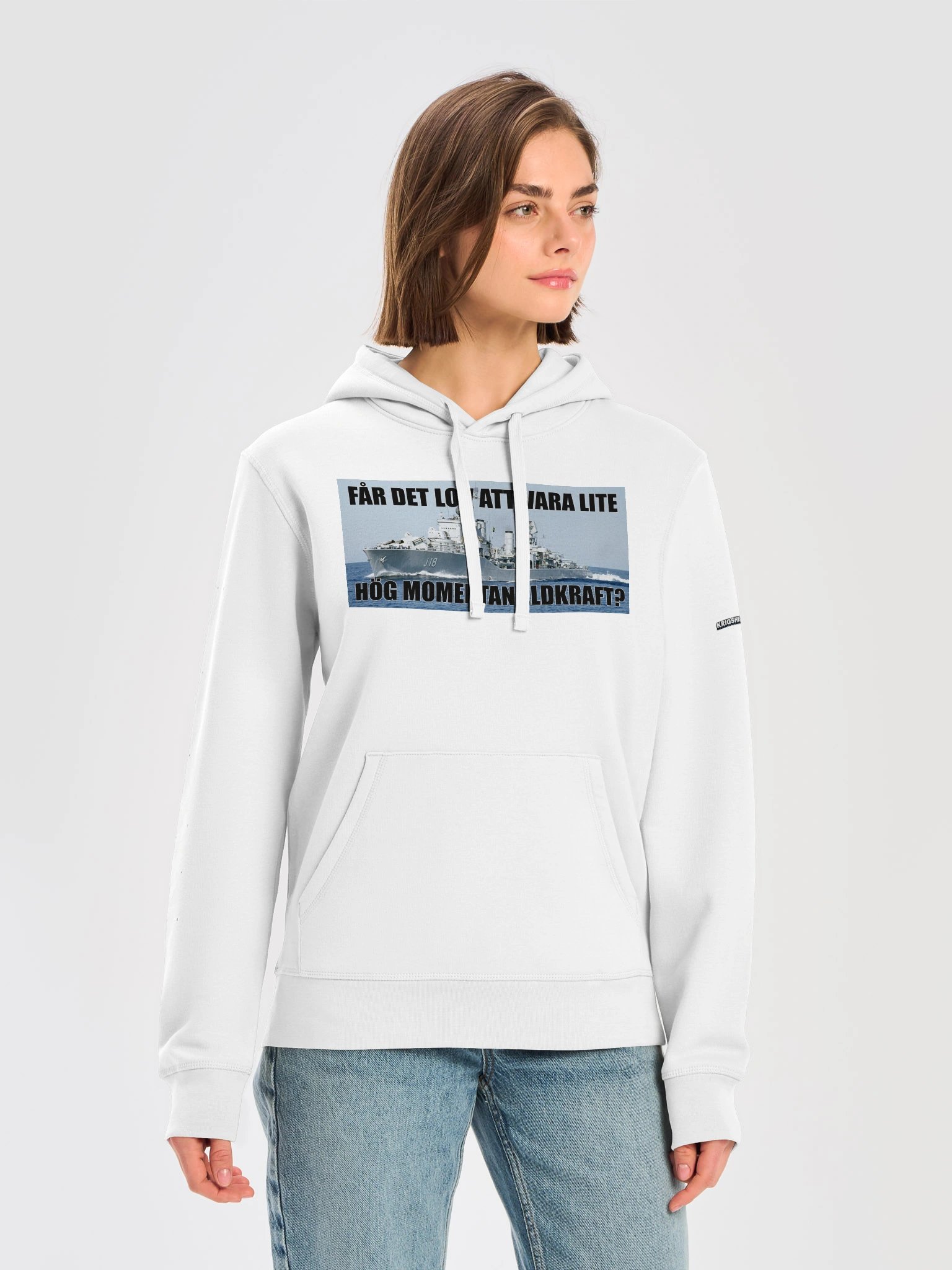 Får det lov att vara lite hög momentan eldkraft? -Halland (Organic Premium Hoodie) product image (4)