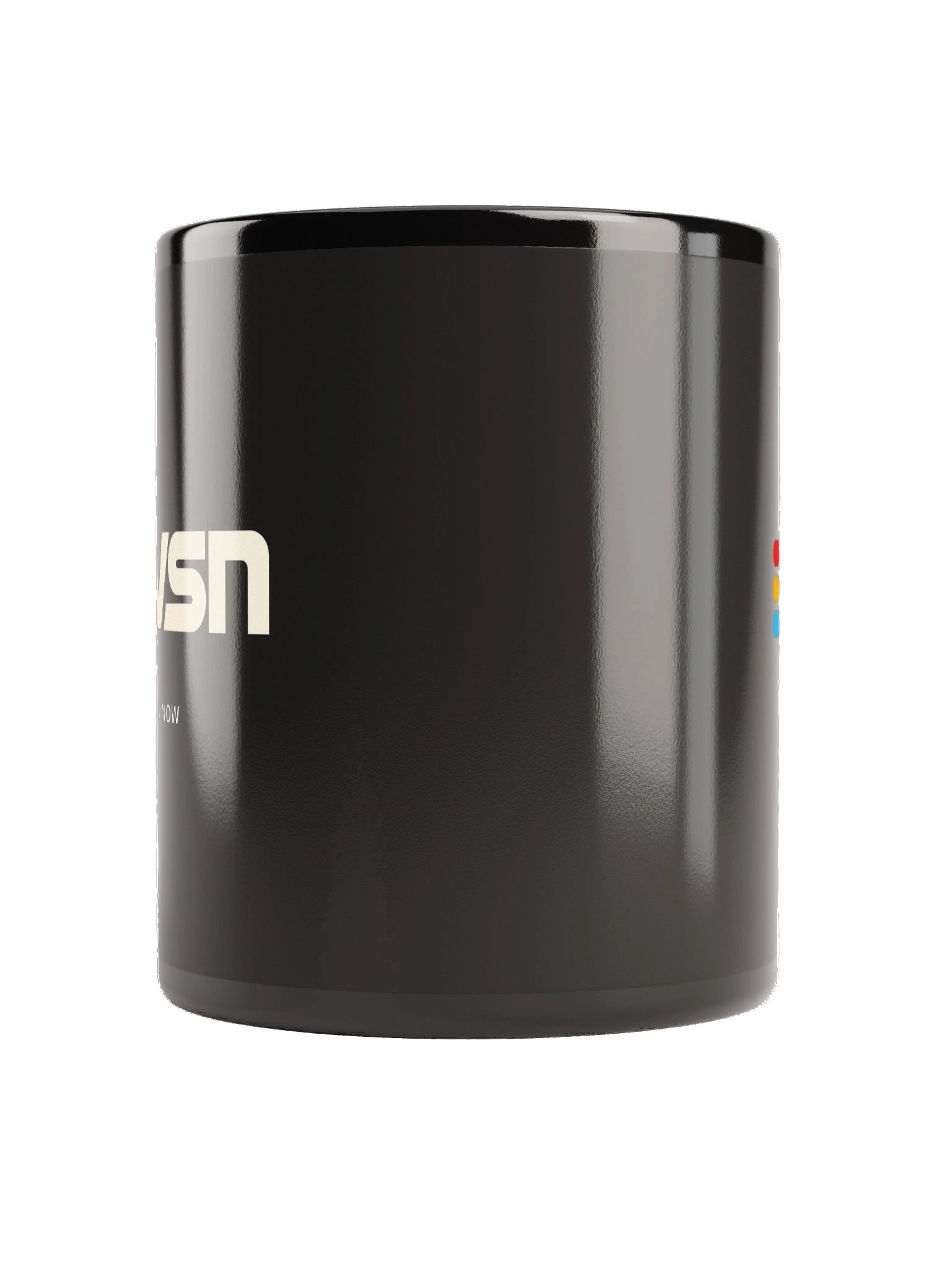 Black coffee mug product image (2)