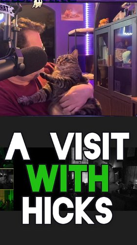 @theteemonster is diligent about reviewing video. However, his cats are always checking to make sure he’s not working too har...