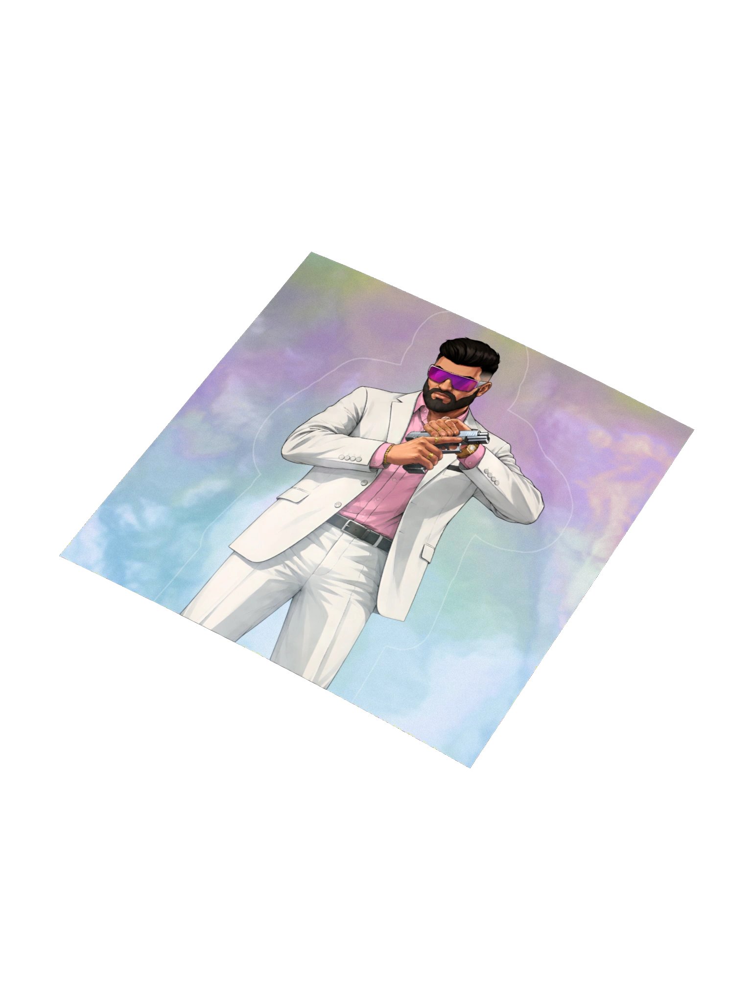 Droppo Escobar Locked and Loaded Sticker product image (3)