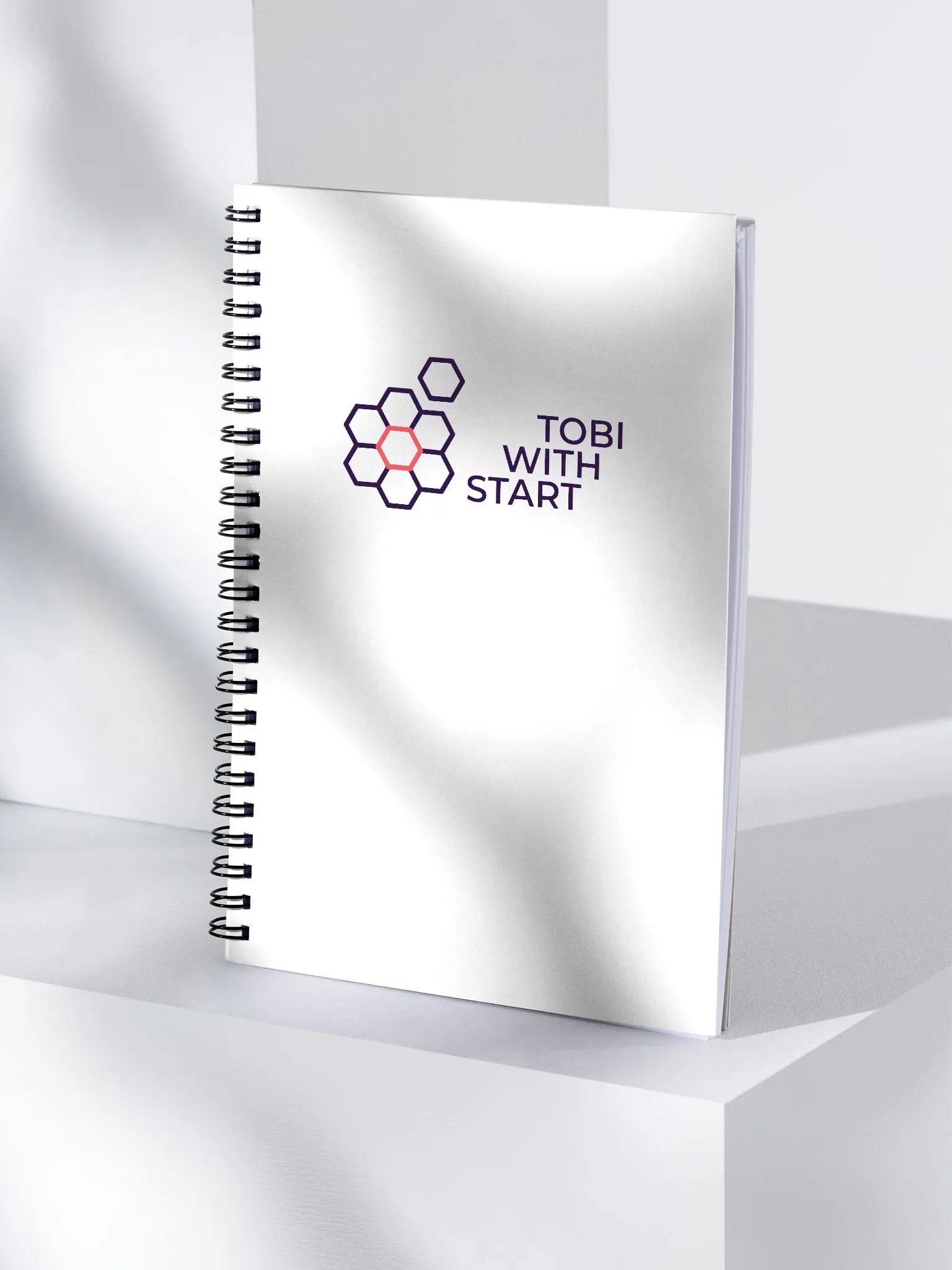 Spiral Notebook White product image (2)