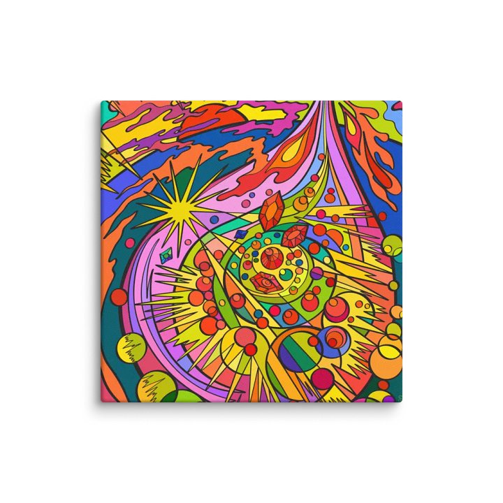 Dynamic Canvas Artwork - Colorful Drop product image (1)